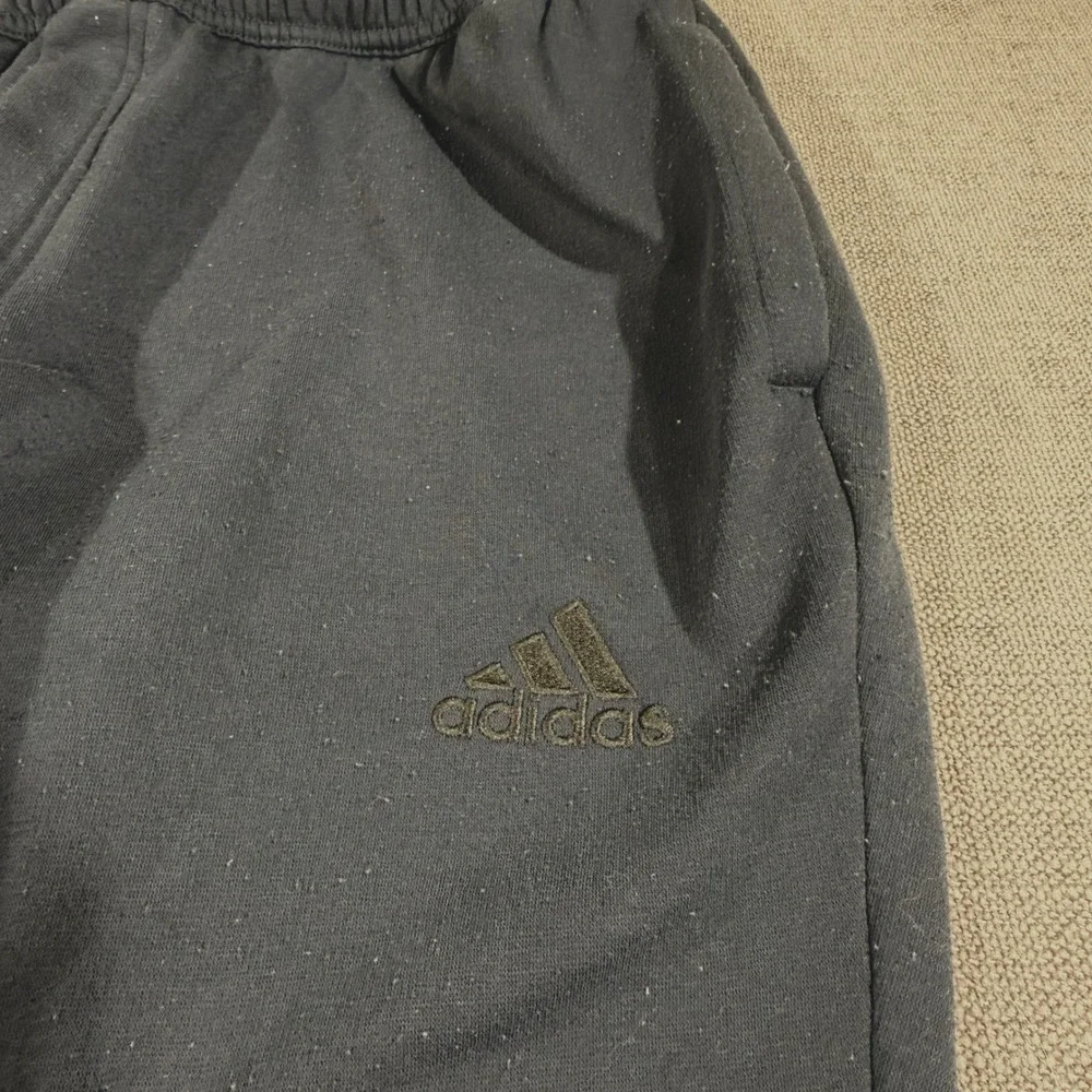 Adidas Sweatpants Mens XL Navy Blue Good Tapered‎ Ankle Zip Athletic Joggers